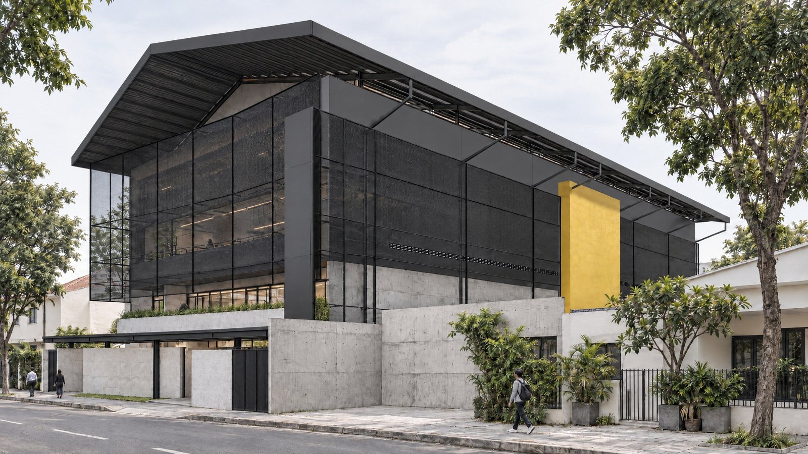 CA Sports Center, exterior